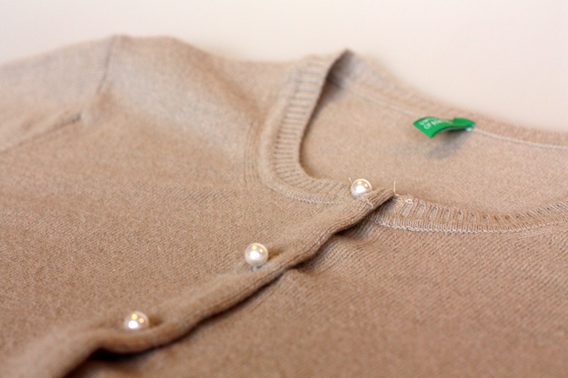 Past amp; present: Benetton cardigan romance