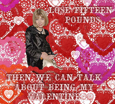 Anna Wintour Valentine's Day